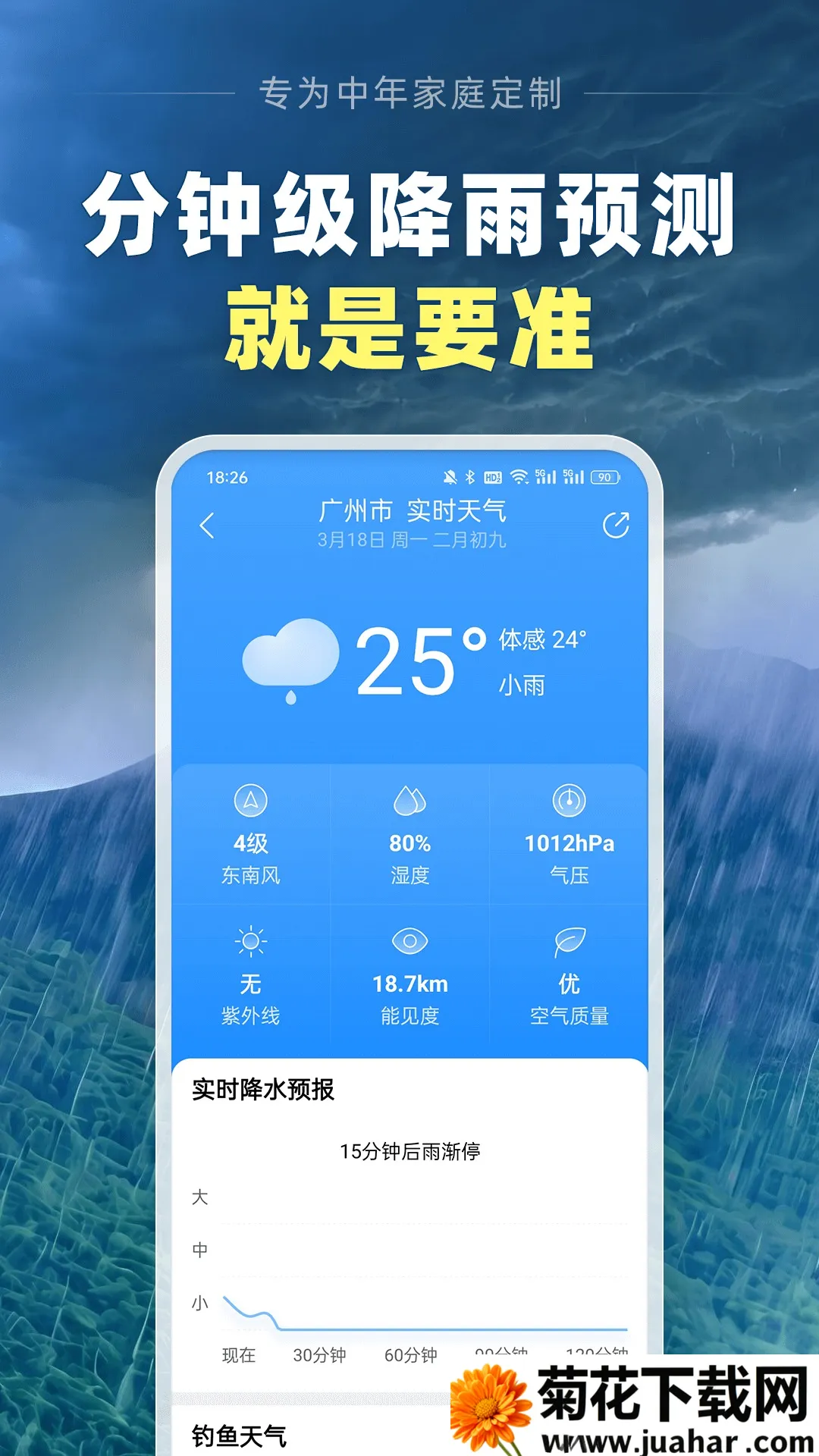 大字天气预报(天气查询软件) 大字天气预报(天气查询软件)
