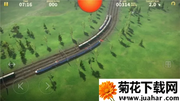 电动火车模拟器汉化版(火车驾驶游戏) 电动火车模拟器汉化版(火车驾驶游戏)