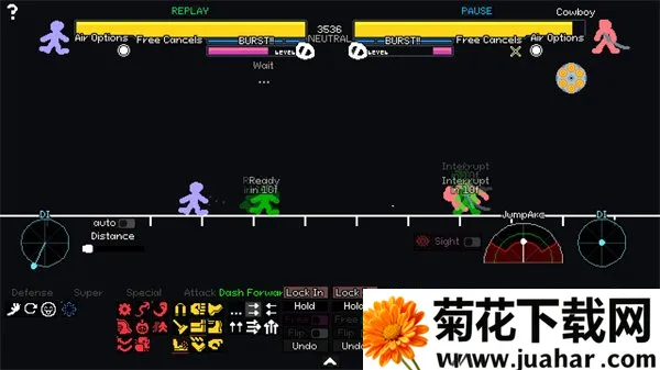 你只能推搡(动作游戏玩法)