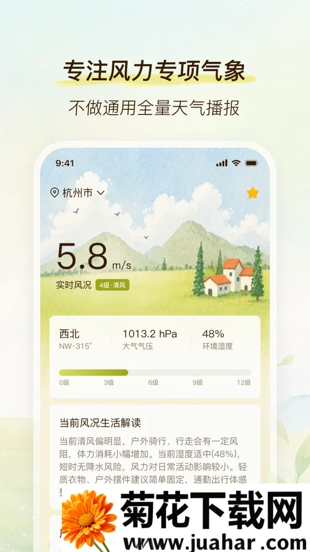 劲风气象(风力测算工具) 劲风气象(风力测算工具)