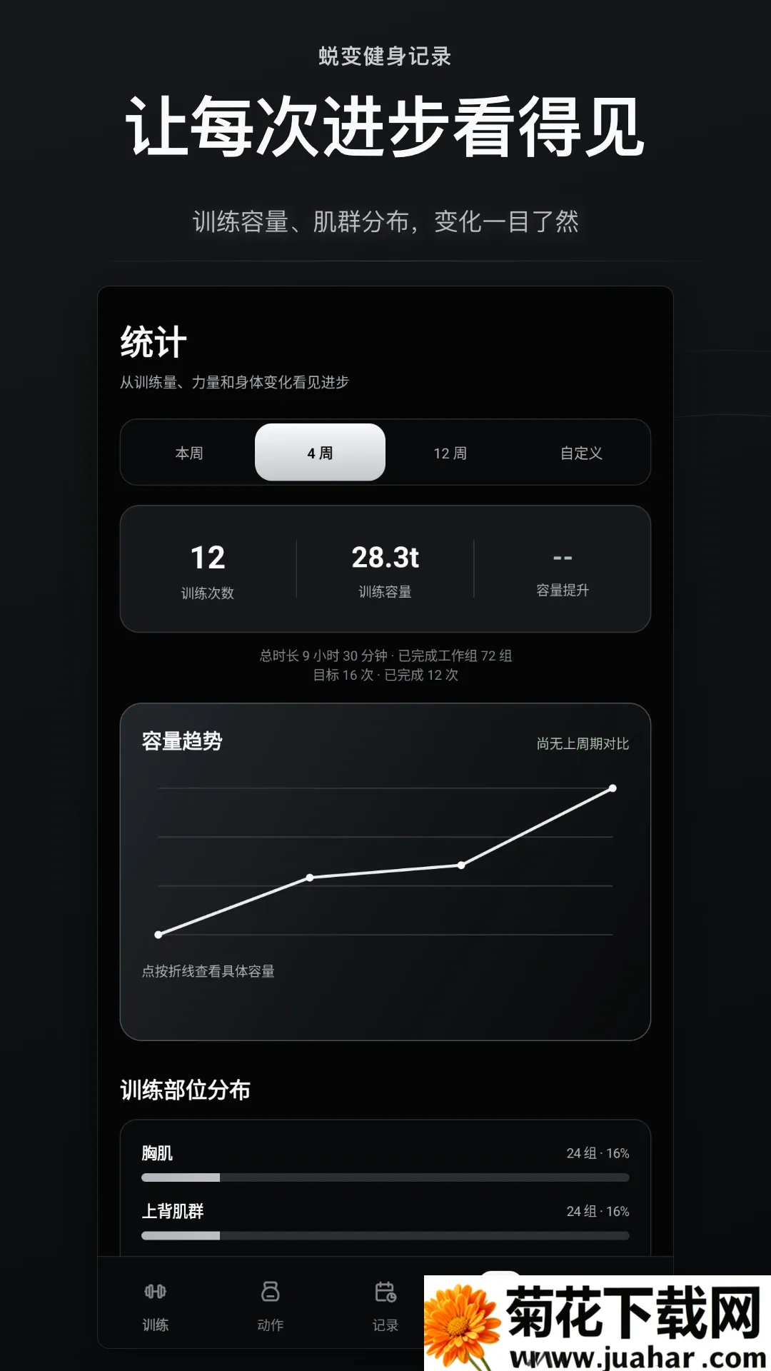蜕变健身记录软件(健身记录软件) 蜕变健身记录软件(健身记录软件)