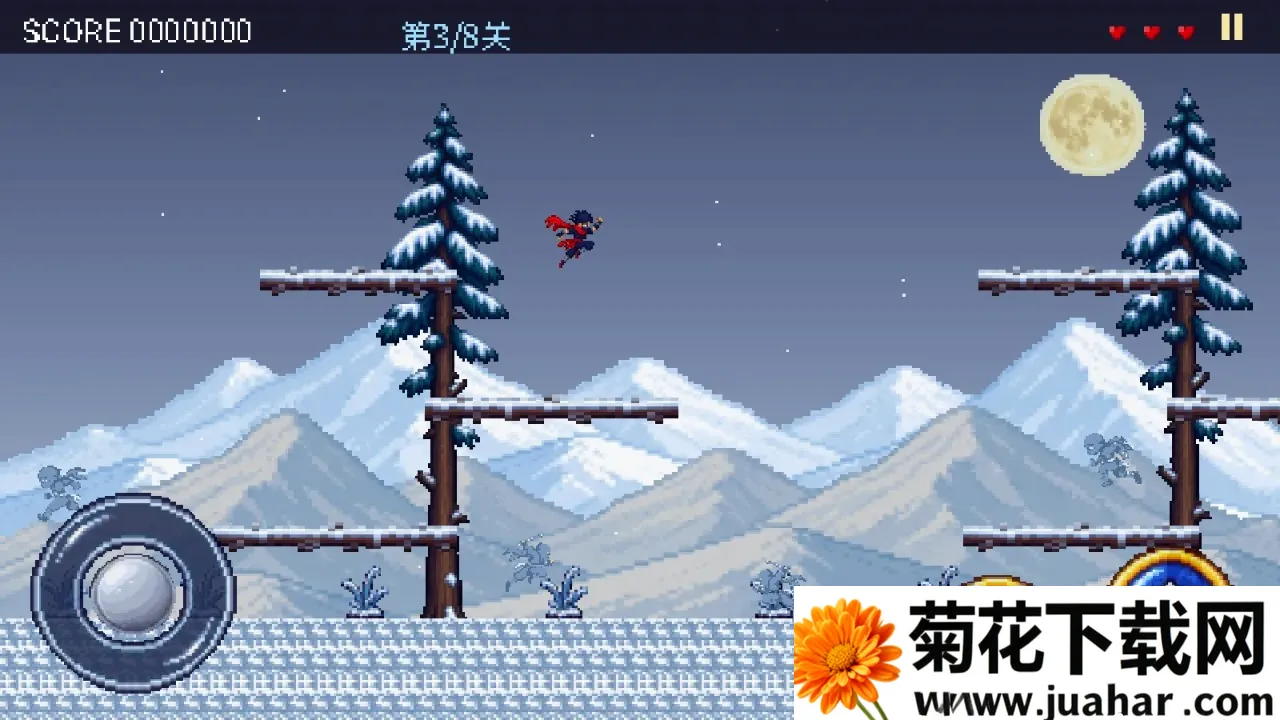 月夜忍者传(像素忍者游戏)